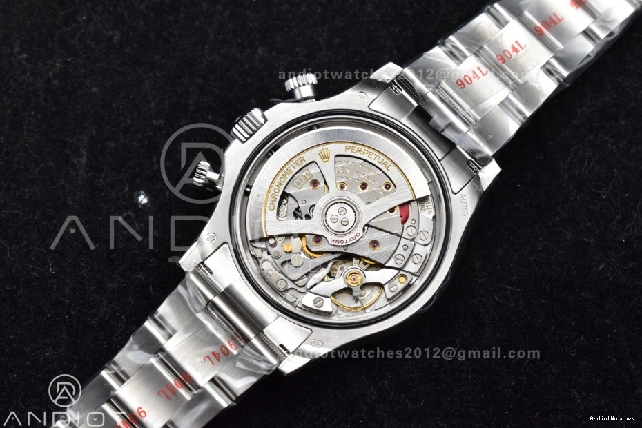 Best Classic V Edition 1:1 QF 794 Black Dial on 126509 Bracelet Silver Daytona SS SH4131 1115